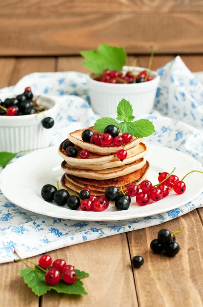 Crêpes pour le petit déjeuner — Photo