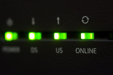 kablo modem üzerinde yol açtı