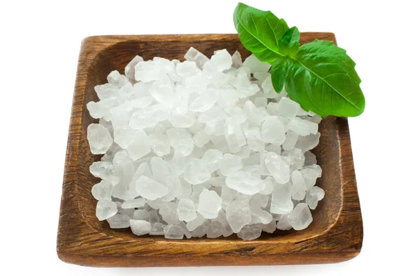 Sea salt crystals — Stock Photo, Image