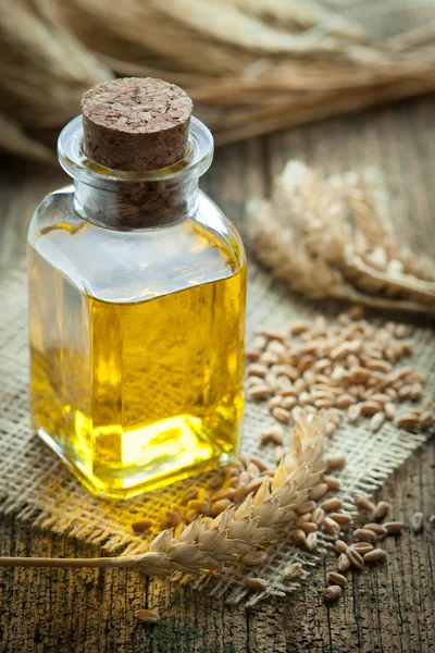 Aceite de germen de trigo — Foto de Stock