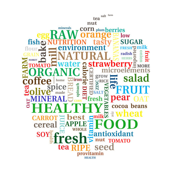 Healthy food concept