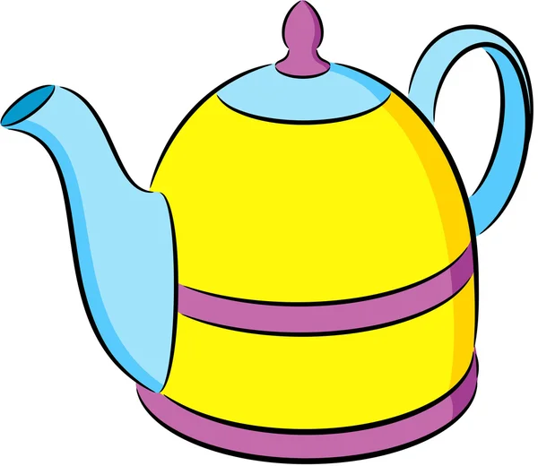 Teapot — Stock Vector