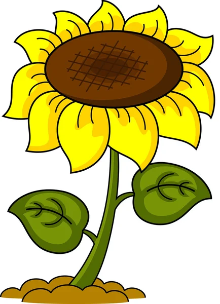 Slunečnice kreslená Vector Art Stock Images | Depositphotos