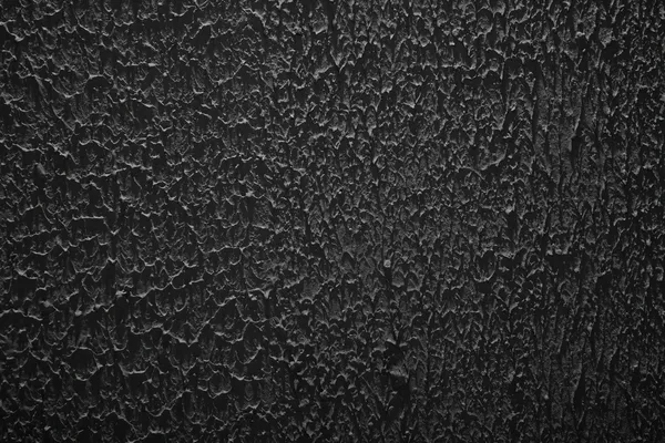 Textura grunge, áspero ragged fundo escuro, parede de estuque de gesso preto — Fotografia de Stock