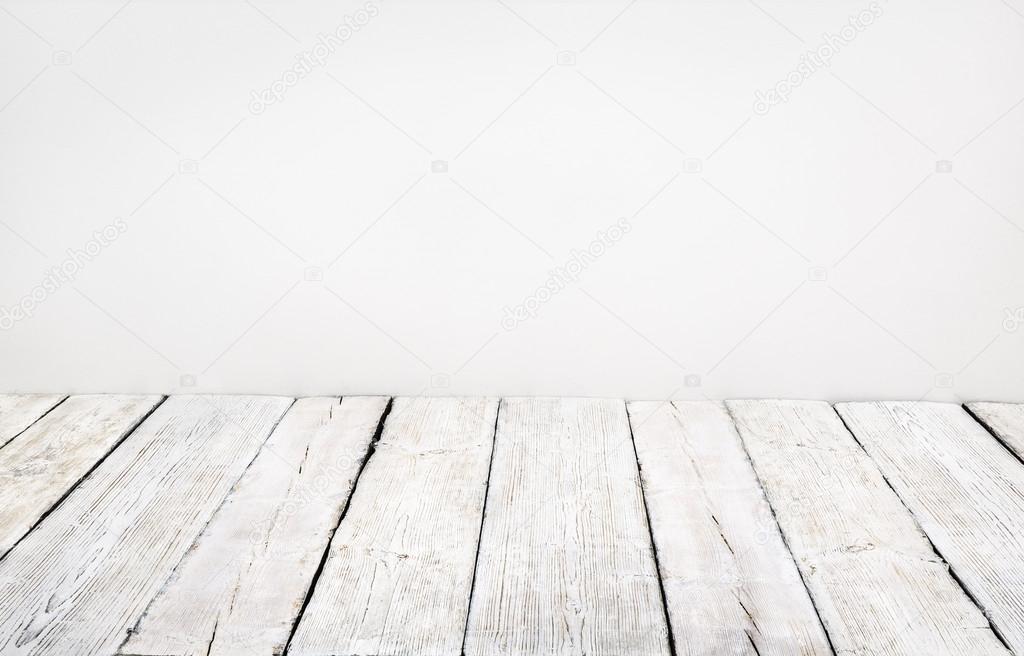 Pavimento in legno, listoni di legno vecchio, bordo bianco vintage ... Pavimento legno bianco