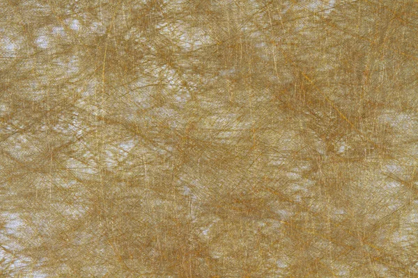 Tessuto di cotone sfondo trama di tessuto marrone, tessuto di fibra di filo — Foto Stock