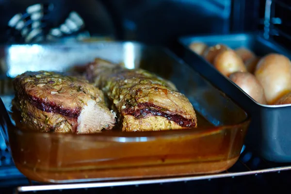 Baked tenderloin — Stock Photo, Image