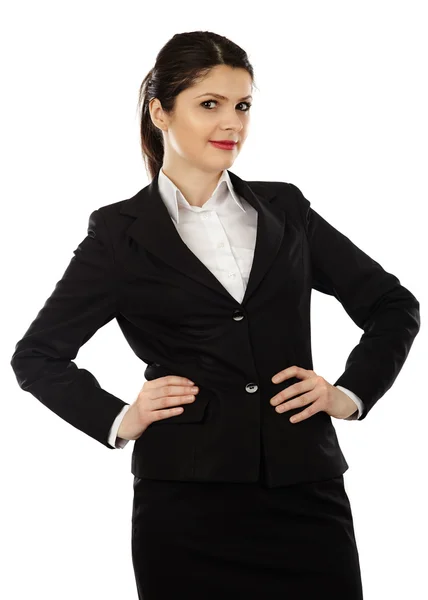 Closeup of young businesswoman Royalty Free Stock Images
