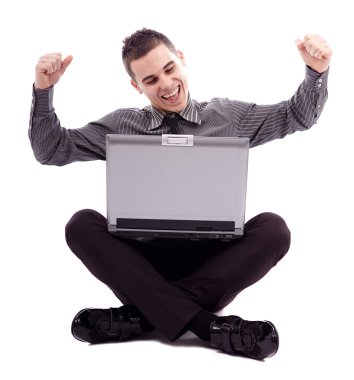 başarılı bir iş adamı tam uzunlukta