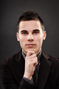 tatlı, yakışıklı genç