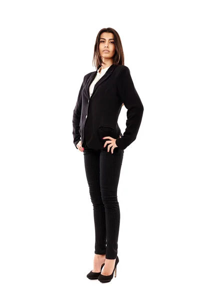 Árabe mujer de negocios de longitud completa — Foto de Stock