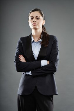 işkadını katlanmış silah ile