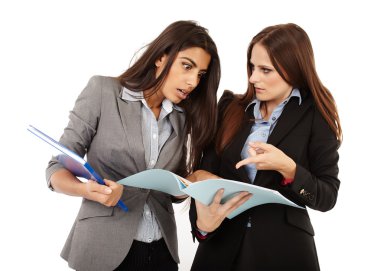 iş kadınları belgeler için arıyorsunuz