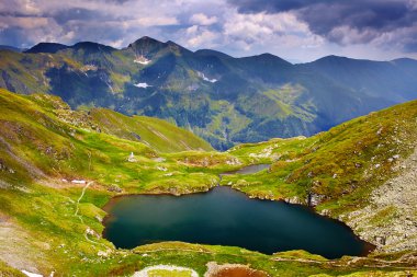 Göl capra fagaras Dağları