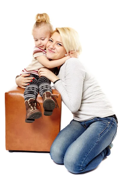 Happy mother and daughter — Stock Photo, Image