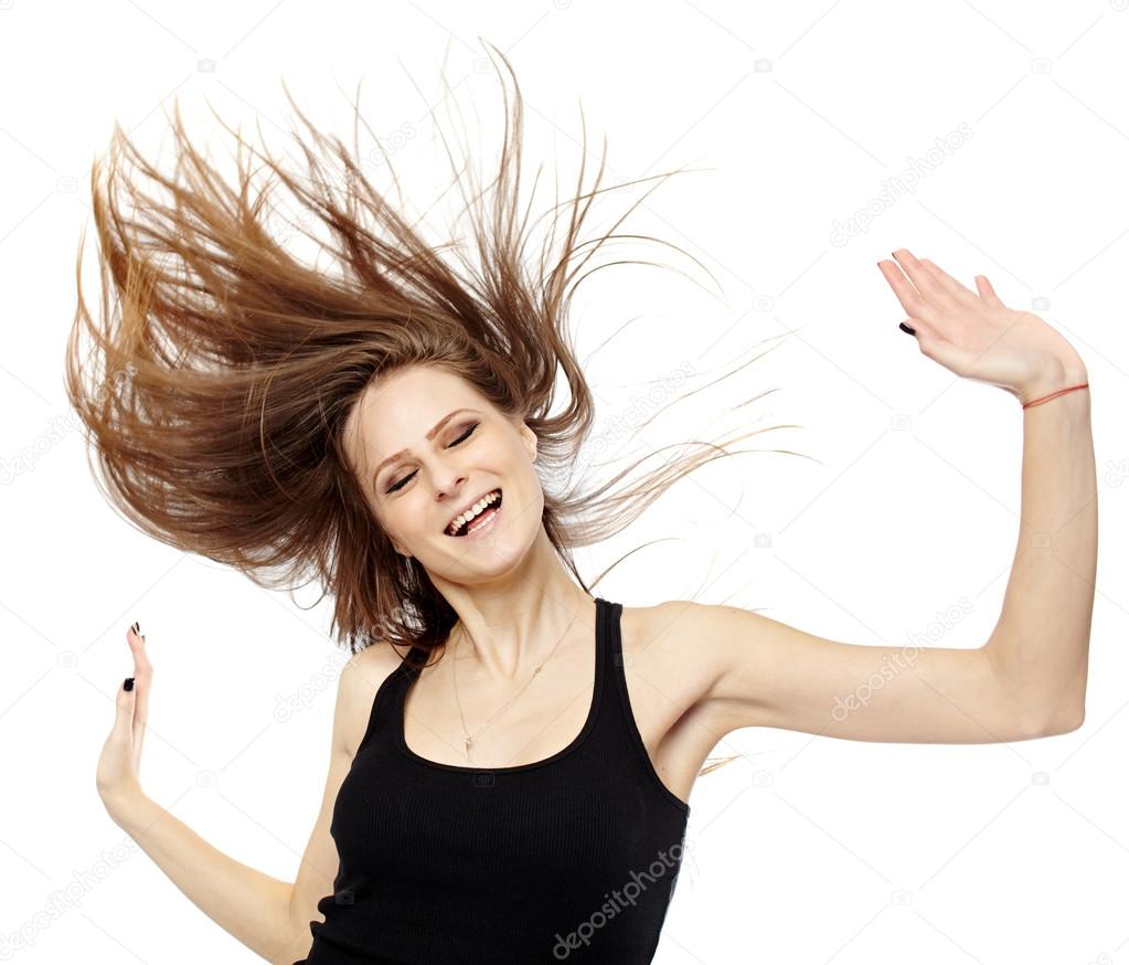Woman dancing — Stock Photo © Xalanx 42992863