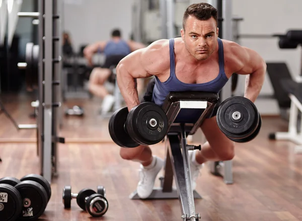 Rückenmuskeltraining — Stockfoto