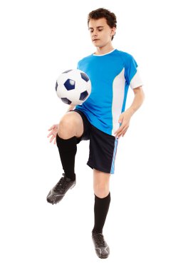 Genç futbolcu