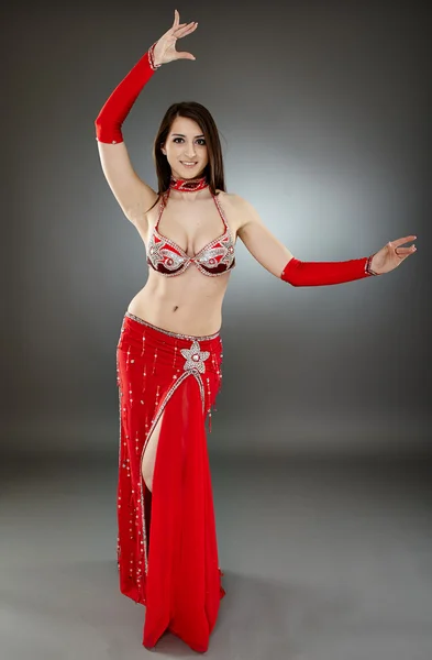 Bellydancer v akci — Stock fotografie