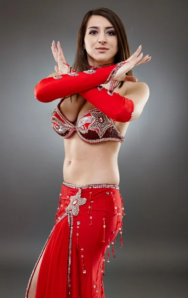 Bellydancer en acción — Foto de Stock