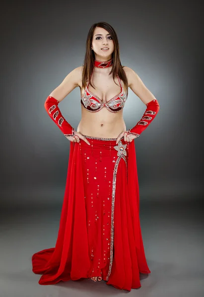 Bellydancer in action Stock Picture
