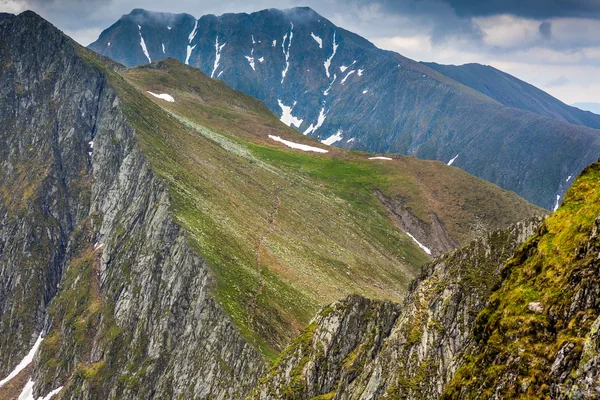 Fagaras Mountains v Rumunsku — Stock fotografie