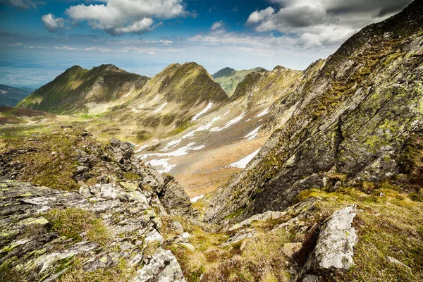 Montagnes Fagaras en Roumanie — Photo