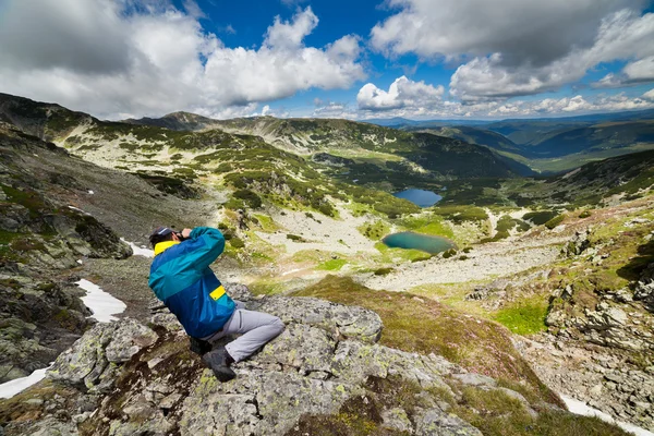 Hiking alone — Stock Photo, Image