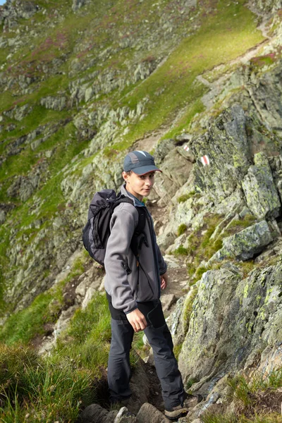 Teenage hiker — Stock Photo, Image