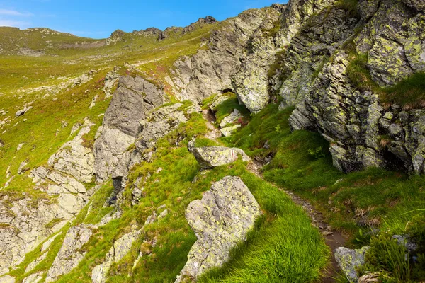 Montanhas Fagaras na Roménia Imagem De Stock