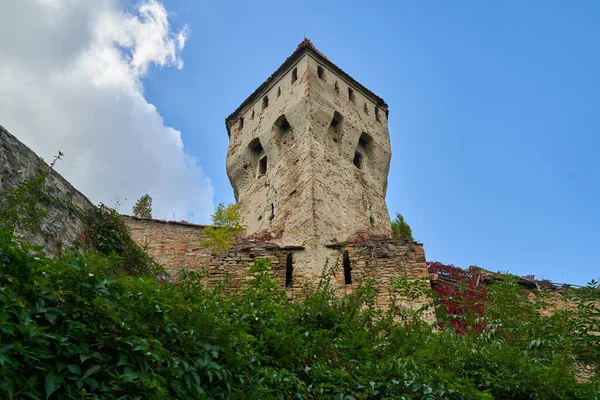 Sighisoara Rumänien September 2021 Bilder Mit Der Einzigen Bewohnten Mittelalterlichen — Stockfoto