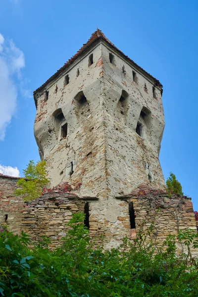 Sighisoara Rumänien September 2021 Bilder Mit Der Einzigen Bewohnten Mittelalterlichen — Stockfoto