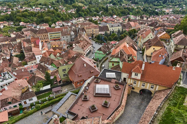 Sighisoara Romania September 19Th 2021 Images Only Inhabited Medieval Citadel — Stock Photo, Image
