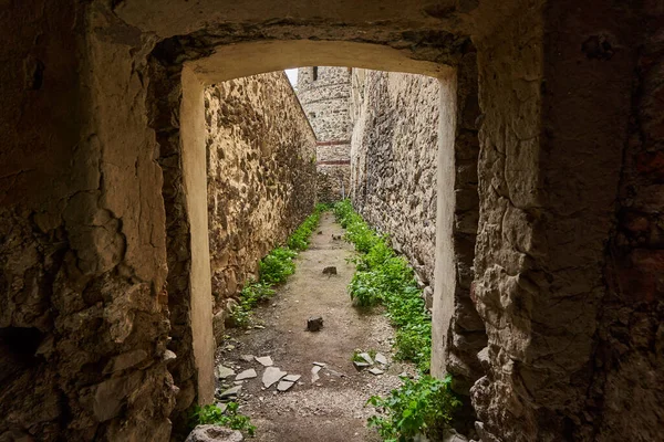 Ruinas Una Antigua Fortaleza Medieval —  Fotos de Stock