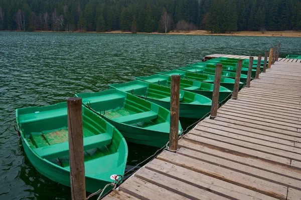 Sankt Ana Den Enda Vulkaniska Sjön Rumänien Bildad Caldera Utdöd — Stockfoto