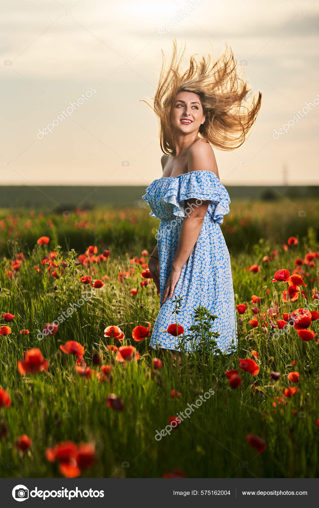 Ladies poppy cheap dress