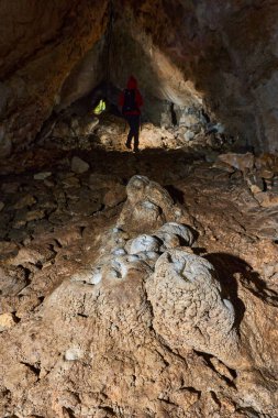 Very old cave with beautiful speleothems inside
