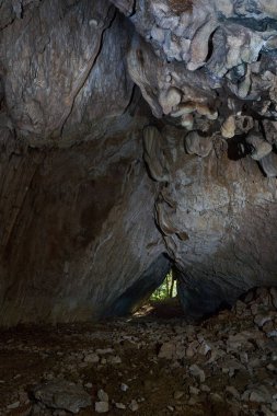 Very old cave with beautiful speleothems inside