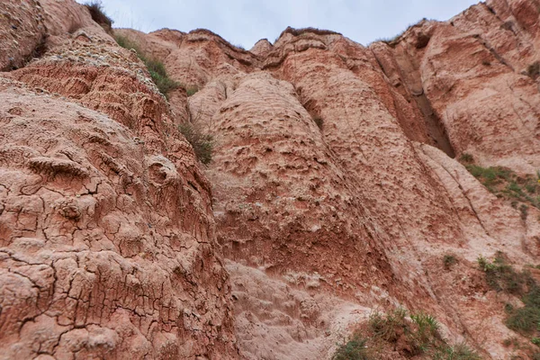 Landscape Red Ravine Sebes Romania Geological Phenomenon — Stock Photo, Image