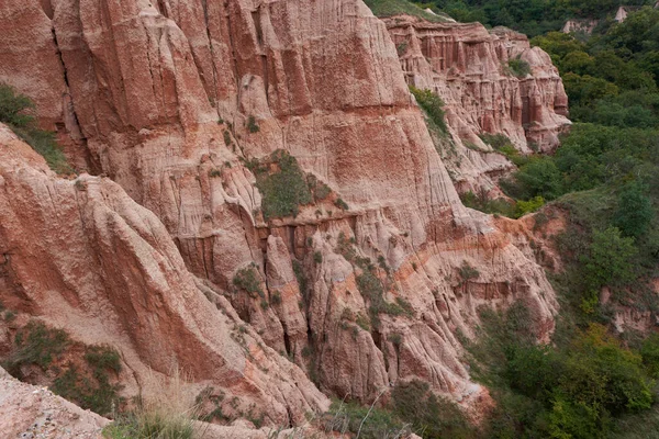 Landscape Red Ravine Sebes Romania Geological Phenomenon — Stock Photo, Image