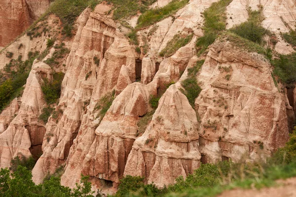 Landscape Red Ravine Sebes Romania Geological Phenomenon — Stock Photo, Image