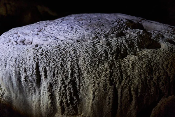 Grotte Avec Divers Spéléothèmes Dans Les Montagnes Calcaire — Photo