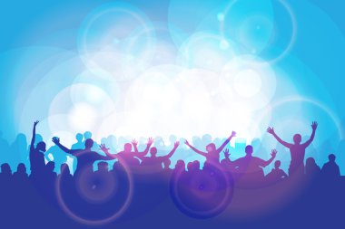 müzik arka plan parti vektör çizim