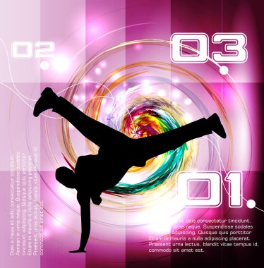 müzik olay geçmiş. vektör eps10 çizim.