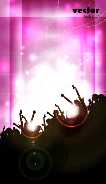 Party Vector Background — Stock Vector