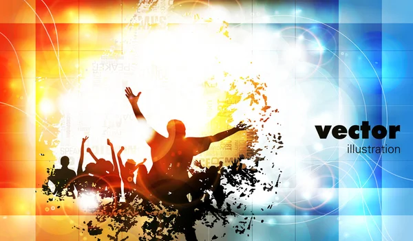 müzik olay geçmiş. vektör eps10 çizim.