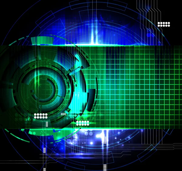 Fütüristik teknik arka plan — Stok fotoğraf