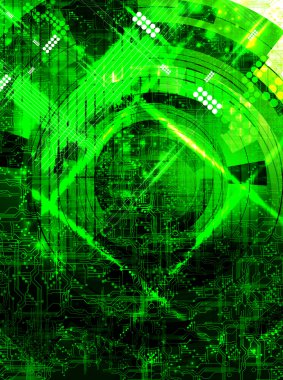 fütüristik teknik arka plan