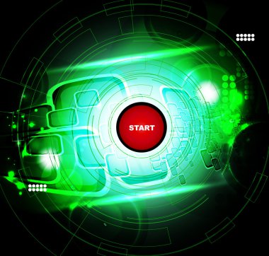 fütüristik teknik arka plan