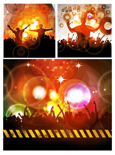 Muziek evenement achtergrond. vectorillustratie eps10. — Stockvector